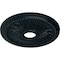 Ekena Millwork Bailey Ceiling Medallion (Fits Canopies up to 5 3/4"), 18"OD x 3 3/4"ID x 1 1/2"P, Night Shade CM18BINSF - alternate 3